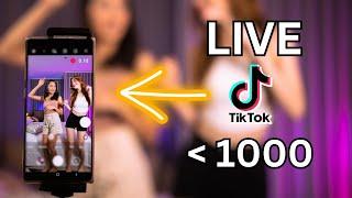 How To Go Live On TikTok Without 1000 Followers in 2023 Easy