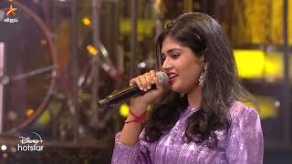 Konjam Nilavu Song by #SreenidhiRamakrishnan  Super Singer 10 Grand Finale  Super Singer 10