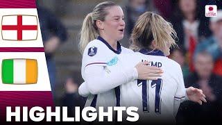 England vs Ireland  Alessia Russo Goal  Highlights  Womens Euro Qualifiers 12-07-2024