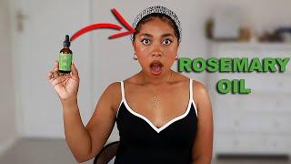 ROSEMARY OIL FOR EXTREME HAIR GROWTH DOES THE MIELLE ORGANICS ROSEMARY MINT OIL WORK?