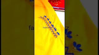 #shorts #fashionLoverz #latest machine embroidery blouse designs