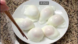 ENGSUB Luộc Trứng Lòng Đào Khỏi Mất Công Lột Vỏ Trứng #CamThao
