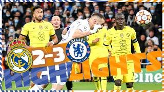 HIGHLIGHTS  Real Madrid 2-3 Chelsea  UEFA Champions League