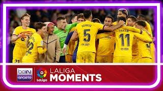 SCENES after Barcelona seal 27th title   LaLiga 2223 Moments