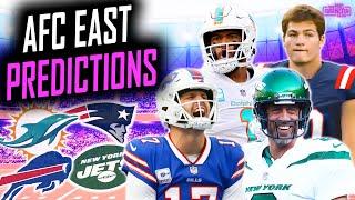 AFC East Predictions Bills as DANGEROUS as ever Jets sleeping giant Dolphins revenge tour  PFS