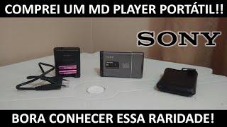 Comprei um MD PLAYER portátil Sony MZ-E40