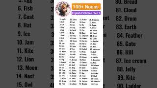 100+ Nouns English for beginners #shorts