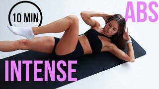 10 MIN INTENSE ABS   EVERYDAY ABS WORKOUT AT HOME