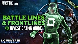 DCUO Episode 36 Battle Lines and Frontlines Investigation Guide and Reward