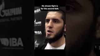 Islam Makhachev about his next fight wants to win the WW belt and defend both titles