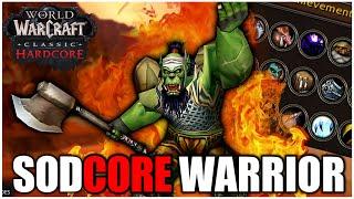 Warrior in SODcore️  Is it really a Challenge? - Season of Discovery WoW Classic Hardcore