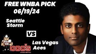 WNBA Pick - Seattle Storm vs Las Vegas Aces Prediction 6192024 Best Bets Odds & Betting Tips