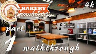 Bakery Simulator Walkthrough Gameplay Part 1 4K FULL GAME PC No Commentary