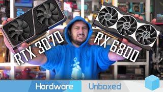 Radeon RX 6800 vs. GeForce RTX 3070 40 Game Benchmark 1080p 1440p & 4K