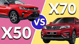 Proton X50 vs X70 - Mana Satu Yang Terbaik Untuk Anda