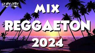 REGGAETON MUSICA 2024  MUSICA 2024 - MIX CANCIONES REGGAETON 2024