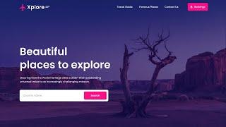How To Make Website Using HTML And CSS  Create Website Header Design
