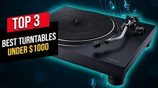 3 BEST Turntables Available On The Market 2023 For Under $1000