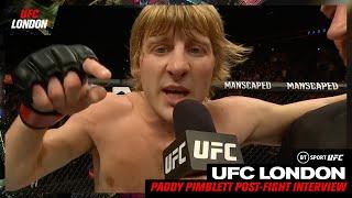 I want to fight... Mark Zuckerberg Paddy Pimblett delivers one of the best post-fight interviews