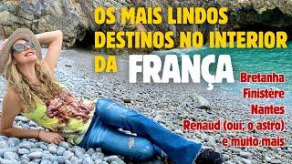 ROTEIRO NA FRANÇA -  BRETANHA e NANTES  Histórias dicas e emoções  LIVE 1 #viagem #frança