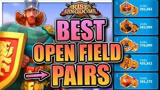 Best Open Field Marches & Talents August 2024 Rise of Kingdoms