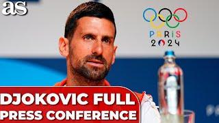 DJOKOVIC FULL PRESS CONFERENCE OLYMPICS GAME  MATCH VS RAFA NADAL