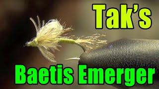 Taks Baetis Emerger Mayfly Nymph Fly Tying