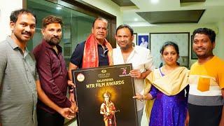 Telangana Minister Komatireddy Venkat Reddy Releases Kalavedika NTR Awards Film Awards Poster