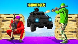 2 NOOBS vs. Sabotager INSURGENT GTA 5