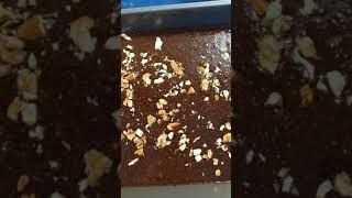 Sprinkling Nuts  Choconuttier Brownies AsAkA Delights Learning Diaries by Ramsha Farooq