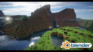 How to import your Minecraft world into blender