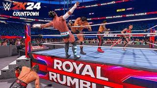 WWE 2K24 - Legendary Royal Rumble Match  PS5™ 4K60