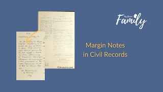 Margin Notes in German Civil Records