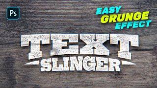 Grunge Effect How To Create Distress Text Effect In Photoshop 2022