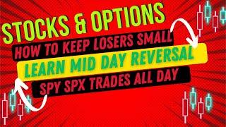Stock Market Strategies   How to Keep Winners Big and Losers Small   Learn Mid Day Reversal