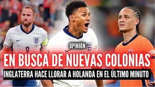 INGLATERRA 2-1 HOLANDAEL CLÁSICO DE LA CONQUISTAINGLATERRA EXPRIMIÓ LA NARANJA