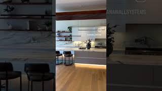 Incorporated Additional glass walls by NanaWall #shorts