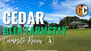Cedar Glen Farmstay  Campsite Review  Darlington  QLD