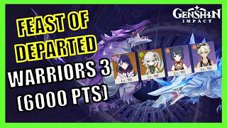 6000 Points Day 3 Feast of the Departed Warriors Twined Dragonheirs - Genshin Impact