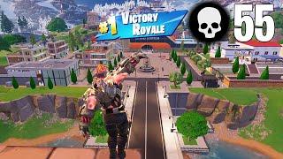 55 Elimination Solo vs Squads Wins Fortnite Chapter 5 Season 3 Ps4 Controller Gameplay