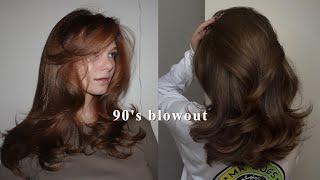 HOW TO DO THE PERFECT 90S BLOWOUT LIKE A PRO