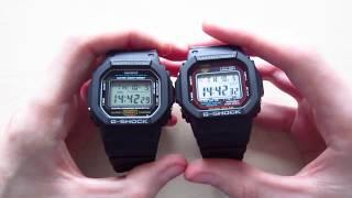 Casio G-Shock DW-5600 vs GW-5610 - A Comparison