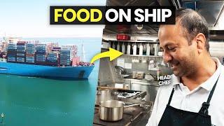 Watch what we EAT On a Merchant Navy Ship LIFE AT SEA