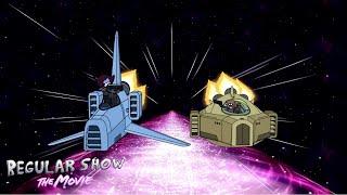 Regular Show - Mordecai And Rigby Shoot Each Other  Regular Show The Movie