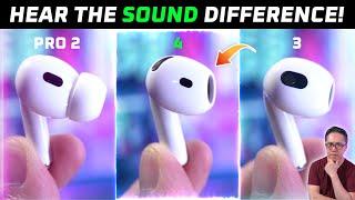 Better Sound  AirPods 4 Review vs AirPods Pro 2 vs AirPods 3  #airpods4