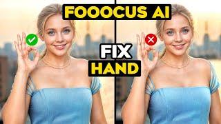 Fooocus AI Fixing Hands in AI Images with Stable Diffusion  AI Image Perfection