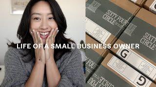 Launching My Small Business sold out  packing orders launch prep