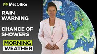 100724 – Rain remains across the North – Morning Weather Forecast UK –Met Office Weather