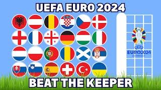 Beat The Keeper - UEFA EURO 2024  The Marble Quest