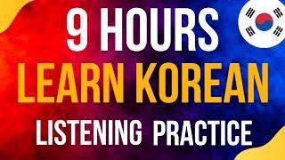 9 Hours of Korean CONVERSATION Practice   Improve your Korean from Morning until Night